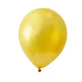 Partyforte 12 Inch Gold Metallic Balloon