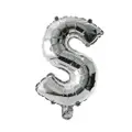 Partyforte Alphabet Balloon - S Silver (40 Inch)