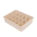 Sweet Home Underwear Storage Box - Beige (15 Grids)