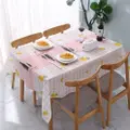 Sweet Home Waterproof Table Cloth-Red Wine
