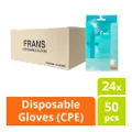 Frans Disposable Cpe Gloves (1 Carton)