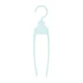 Flexus Collapsible Anti-Slip Hangers Set Of 5Pcs Blue