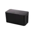 Lovihome Cable Organiser Storage Plastic Box - Small Black
