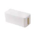 Lovihome Cable Organiser Extension Socket Box - Medium White