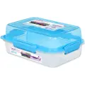 Sistema Lunch Stack To Go Rectangle (Blue)
