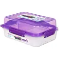 Sistema Lunch Stack To Go Rectangle (Purple)
