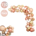 Houze 110Pcs Balloon Garland (Peach | 12)