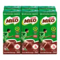 Milo Chocolate Malt Milk Uht Packet Drink