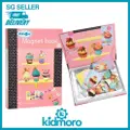 Kidmoro Magnetic Play-Book Fluffy Cupcakes Theme 56 Pcs.