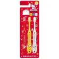 Sanrio Hello Kitty Toothbrush Age 3 - 5 Y.O. - 3 Pcs (R/Y/W)