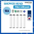 Krafter Filter Showerhead Refill Only 5Pcs