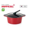Happycall 24Cm Alumite Hi-Pure Ceramic High Stockpot