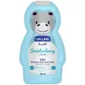 On Line Kids 3 In 1 Hair Body Face Wash Cream