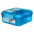 Sistema Bento Cube W Yogurt Pot (Blue)