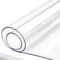 Lovihome Clear Pvc Table Mat Plastic Cloth Floor - 60X60Cm
