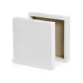 Lovihome White Plain Cotton Drawing Canvas Board - 30X30Cm