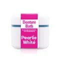 Pearlie White Denture Bath Container With Rinsing Basket