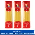 Zara Italian 1 Capellini (Angel Hair) Pasta - Bundle Of 3