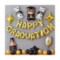 Vip Party Foil Balloon Set (Happy Graduation)
