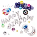 Vip Party Foil Balloon Set (Happy Birthday) - Space Theme