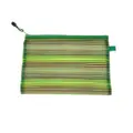 Vip Rainbow Mesh Zipper Bag - Green A5