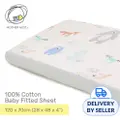Mothernest Baby Fitted Sheet 100% Cotton - Forest (12070)