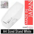 Inomata Japan White A4 Sized Stand With Name Label