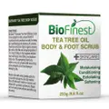 Biofinest Tea Tree Oil Body Foot Dead Sea Salt Scrub (250G)