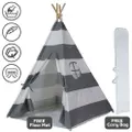Toddlerfinest Kids Children Teepee Camping Tent (Grey)