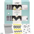 Toddlerfinest 3-Pack Cotton Muslin Baby Swaddle Blanket (A)