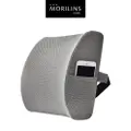 Morilins Memory Foam Lumbar Support Pillow Grey