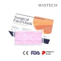 Wistech Adult Individually-Sealed Pink Surgical Face Mask