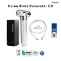 Krafter Korea Purewater Filter Bidet Spray With Grey Hose