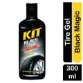 Kit Black Magic Tire Gel - Cleans Shines & Protect Tires