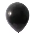 Partyforte 12 Black Standard Balloon 20S