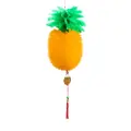 Partyforte Cny 14 Inch Hanging Pineapple Decoration - Yellow