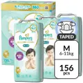 Pampers Premium Baby Diaper Tape M