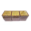 Sha Miao Guan Zang Yellow Tealight Candle 100Pcs (12 Boxes)