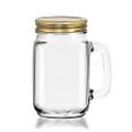 Libbey County Fair 97084 Glass Drinking Mason Jar 473Ml/16Oz