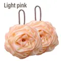 Sweet Home Rose Shape Shower Sponge - Light Pink