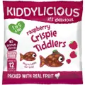 Kiddylicious Crispy Tiddlers Raspberry 12G