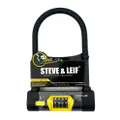 Steve & Leif Bicycle Uv Silicon Combination U-Lock (153X245Mm