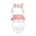 Cubble Baby Food Feeder & Teether - Blush/White