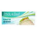 Lacy'S Stick & Seal Resealable Food Bags - M