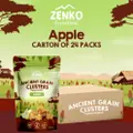 Zenko Superfoods Ancient Grain Clusters - Apple [24 Pack]