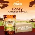 Zenko Superfoods Ancient Grain Clusters - Honey [24 Pack]