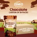 Zenko Superfoods Ancient Grain Clusters - Chocolate [24 Pack]