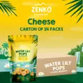 Zenko Superfoods Water Lily Pops - Cheese [24 Pack]