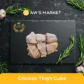 Aw'S Market Chicken Thigh Cube