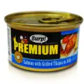 Burp Premium Salmon With Grilled Tilapia In Jelly